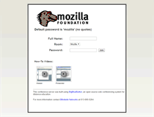 Tablet Screenshot of mozilla.bigbluebutton.org