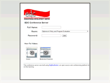 Tablet Screenshot of edc.bigbluebutton.org